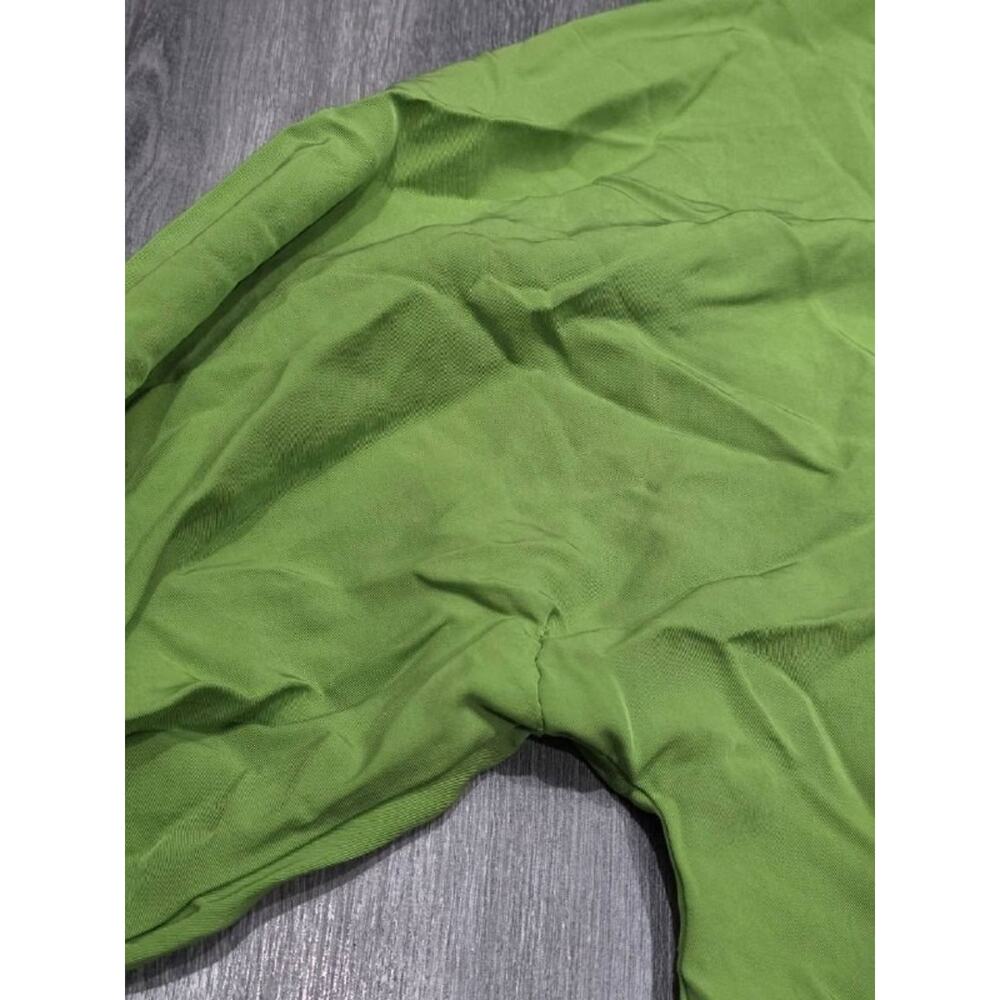 Zara Green Women's Button Down Collared Shirt Top Blouse Green Boho L A004991 - Picture 5 of 12